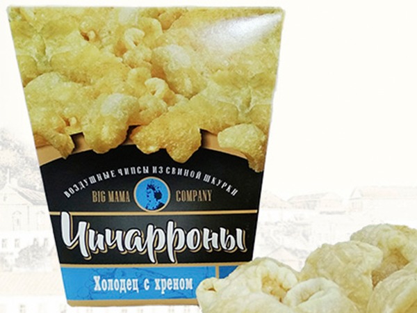 Чичарроны со вкусом холодца и хрена в Каменск-Уральском