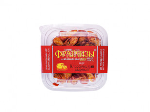 Сухарики с холодцом и хреном: Фрайчизы классические сырные (100 гр.)