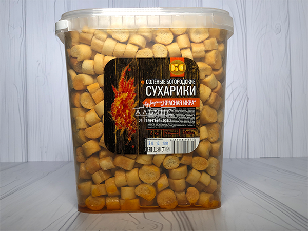 Сухарики с красной икрой в Каменск-Уральском