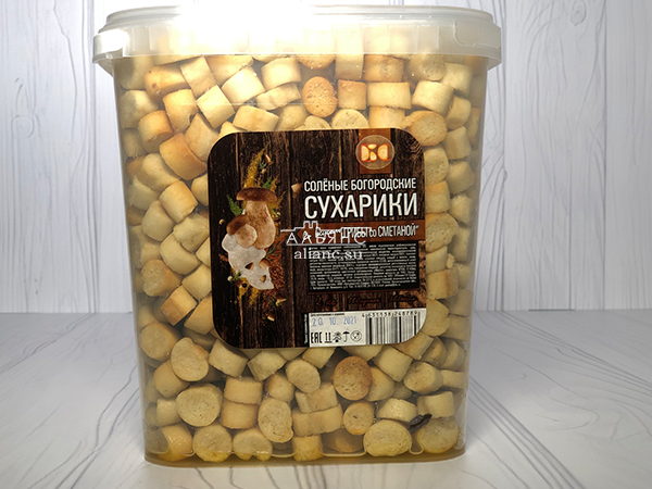 Сухарики с грибами и сметаной в Каменск-Уральском