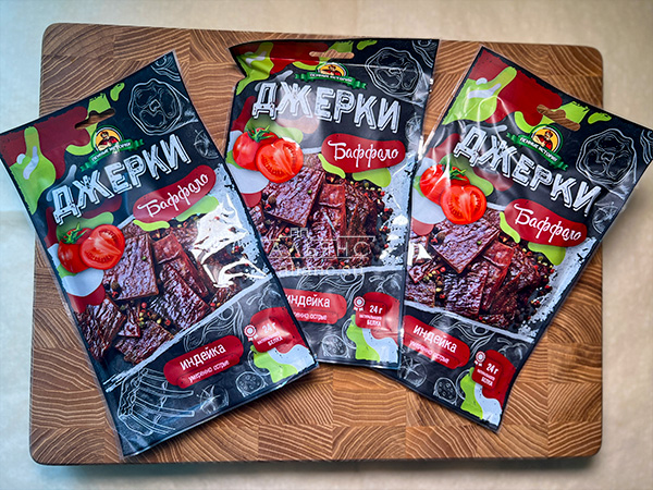 Джерки из индейки "Баффало" 45 гр. в Каменск-Уральском
