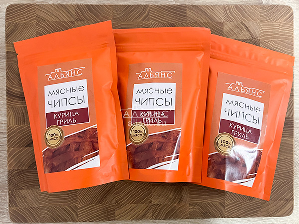 Мясо (АЛЬЯНС) вяленое курица "Гриль" 50 гр. в Каменск-Уральском