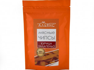 Фисташки: Мясо (АЛЬЯНС) вяленое курица с халапеньо (50 гр)