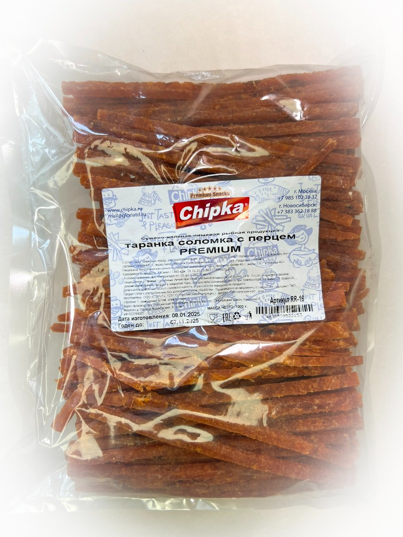 Таранка с перцем (соломка) (Chipka ПРЕМИУМ) в Каменск-Уральском