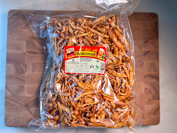 Нитка ЖАРЕНАЯ "Тайский перец" Oktobersnack 1 кг (сырный продукт) в Каменск-Уральском
