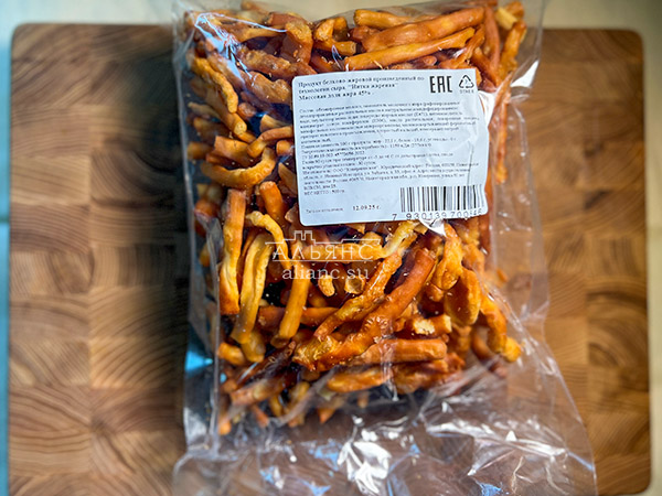 Нитка ЖАРЕНАЯ  Oktobersnack1 кг (сырный продукт) в Каменск-Уральском