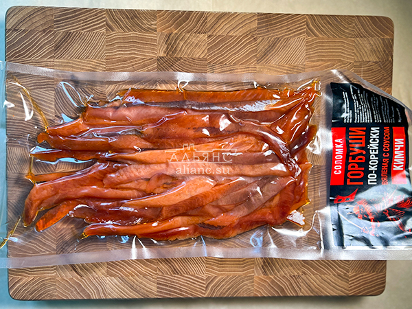 Горбуша соломка по-корейски в Каменск-Уральском